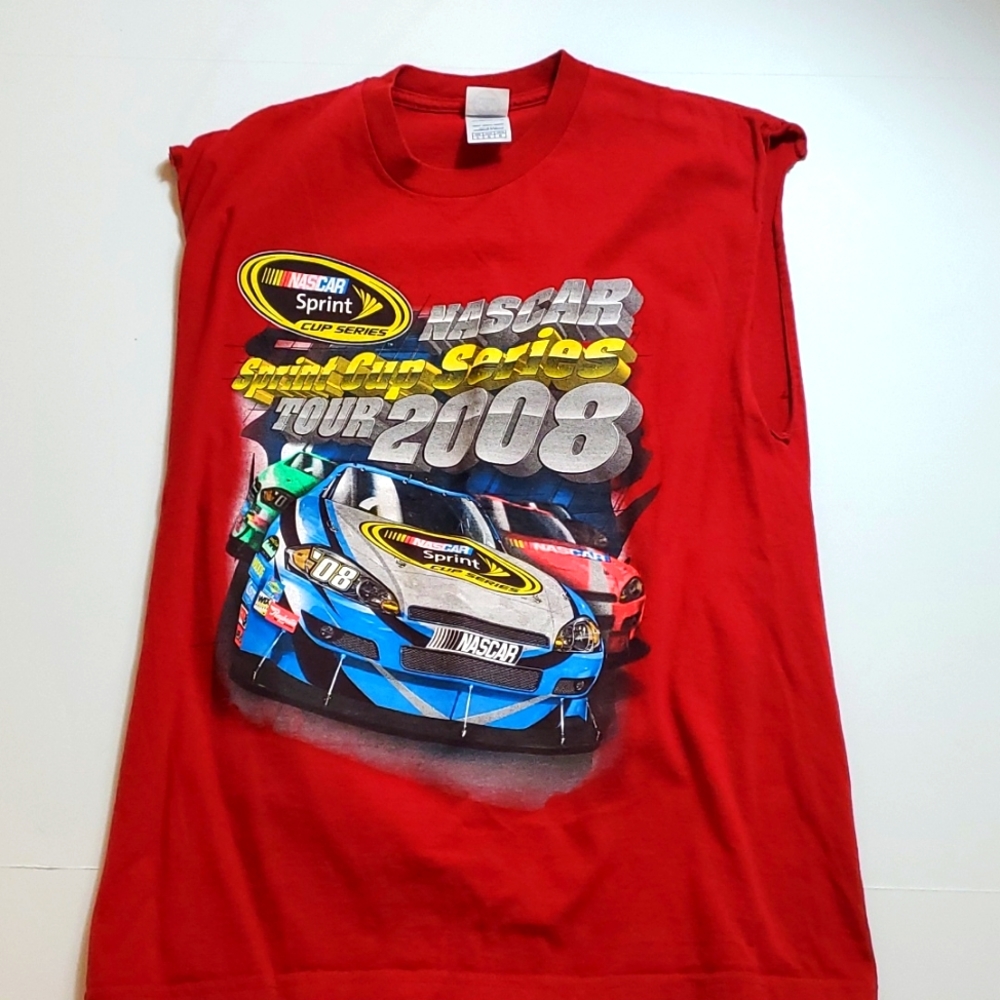 Delta Pro Weight red 2008 Nascar series t-shirt